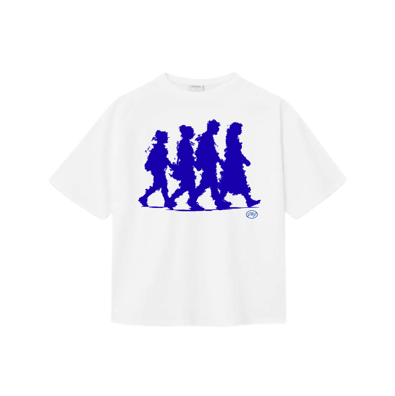 GROUP TEE BLÅ